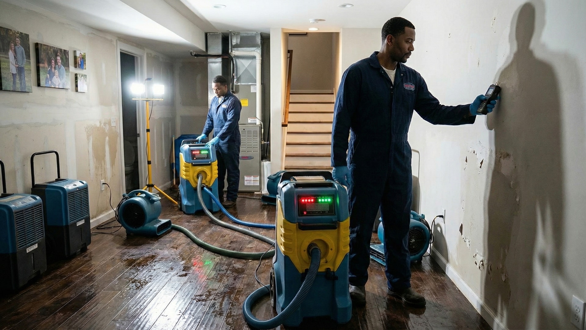 water damage restoration in Hackensack